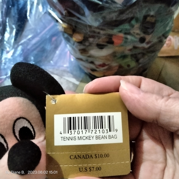 Retired 6-Mickey Sport Beanies NWT - Picture 10 of 12